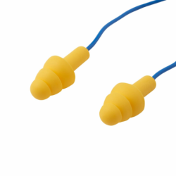 Bouchons d'oreilles réutilisables EAR Ultrafit avec cordon SNR 29dB la paire