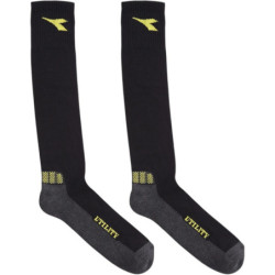 Chaussettes Cotton Winter Noir/Gris