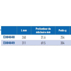 PINCE MULTIPRISE A VERROUILLAGE MULTI-POSITIONS 250mm EXPERT