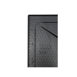 TALOCHE EN PS RECTANGULAIRE NOIRE 27x18cm