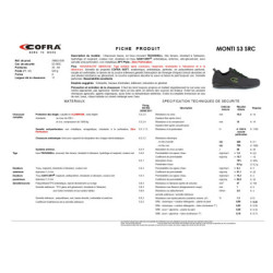 Chaussure basse Monti S3S FO SR
