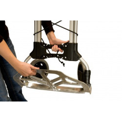 DIABLE REPLIABLE ROUES CAOUTCH. Ø 178 mm 125 KG.