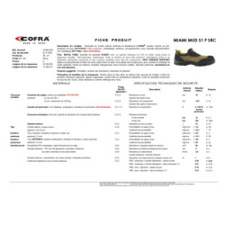 Chaussure basse Miami Mud S1 P SRC