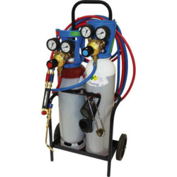 Poste Oxyflam bouteilles B5 équipé de kit soudeur