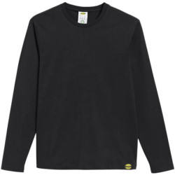 Tee shirt manches longues Mono Organic 150g 100% coton Noir