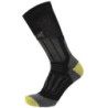 Chaussettes Triathlon renforts Kevlar Noir/Gris/Jaune
