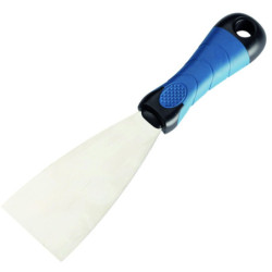 COUTEAU À REBOUCHER INOX MANCHE BI-MATIERE LARG 8 cm