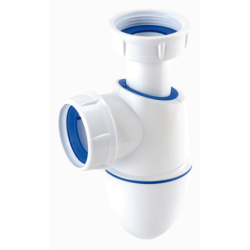 SIPHON LAVABO BI-MATIERE 1 1/4