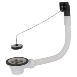 BONDE BOUCHON/CHAINETTE EVIER INOX