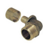 COUDE MALE FIXE PER 16 FILETAGE 15X21 PAR GLISSEMENT