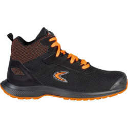 Chaussure haute Rushing S3S FO SR Noir/Orange