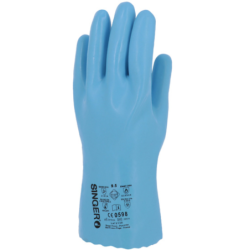 GANTS CHIMIE/ CHALEUR LATEX BLEU 30CM 3131A - AKLOPT - X1XXXX