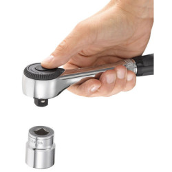 CLIQUET 1/2'' MANCHE ROTATIF RAPIDE S.360PB