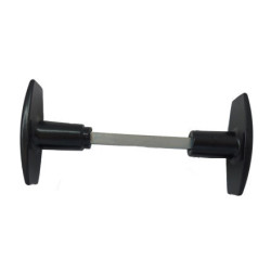 BOUTON DBLE DAC NOIR 6X100 1P