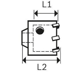COUR PLUS-9 CORECUTTER MONO 100MM