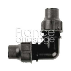 COUDE LOCK 90° D.25X25