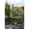 POTEAU A SCELLER AXOR HAUT 2,50m VERT 6005