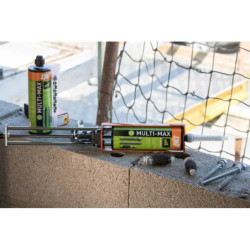 RESINE SCELLEMENT MULTI-MAX TON GRIS (cartouche 280ml)