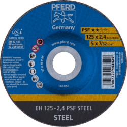 DISQUE A TRONCONNER 125X2.4 PS FORTE ACIER MD