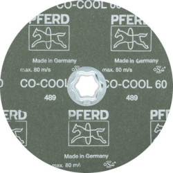 DISQUE FIBRE COMBICLICK 180 G060 CC-FS ACIER/INOX CERAMIQUE CO-COOL