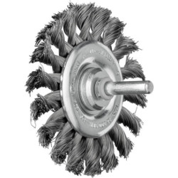 BROSSE S/TIGE PLATE 76X6 FIL ACIER TORSAD O.35 ST RBG 7006/6