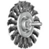 BROSSE S/TIGE PLATE 76X6 FIL ACIER TORSAD O.35 ST RBG 7006/6