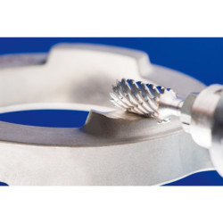FRAISE S/TIGE CYLINDRIQUE DENTURE EN BOUT HM 8X20 ZYAS 0820/6 ACIER