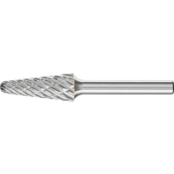 FRAISE S/TIGE CONIQUE BOUT ARRONDI HM 12X30 KEL 1230/6 ACIER