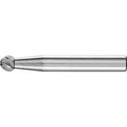 FRAISE S/TIGE SPHERIQUE HM 6X5 KUD 0605/6 INOX