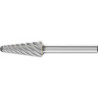 FRAISE S/TIGE CONIQUE BOUT ARRONDI HM 12X30 KEL 1230/6 INOX