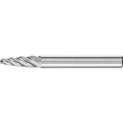 FRAISE S/TIGE OGIVE BOUT ARRONDI HM 12X25 RBF 1225/6 INOX