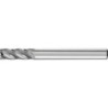 FRAISE S/TIGE CYLINDRIQUE DENTURE EN BOUT HM 6X16 ZYAS 0616/6 ALU