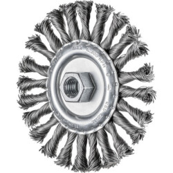 BROSSE PLATE 125 M14 FIL ST 0.50 ACIER TORSADEE POS RBG 12512/M14 CT
