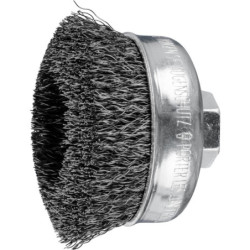 BROSSE BOISSEAU 100 M14 FIL ACIER ST0.30 POS TBU 100/M14