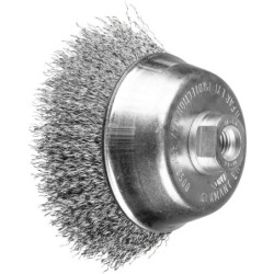 BROSSE BOISSEAU 75 M14 FIL INOX ST0.30 POS TBU 75/M14
