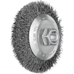 BROSSE CONIQUE 100 M14 FIL ACIER ST0.35 POS KBU 10010/M14