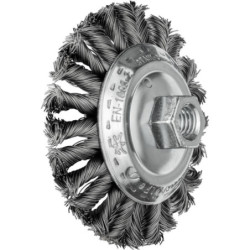 BROSSE CONIQUE 100 M14 FIL ACIER TORSADEE ST0.50 POS KBG 10013/M14