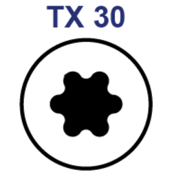 VIS AUTOPERCEUSE BOIS/METAL WINGTEKS TF 6,3x70mm TX30 (boite 100 pcs)