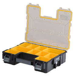 ORGANISEUR ETANCHE PROF 106mm 10 COMPARTIMENTS AMOVIBLES 45X36X10 cm