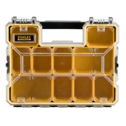 ORGANISEUR ETANCHE PROF 106mm 10 COMPARTIMENTS AMOVIBLES 45X36X10 cm