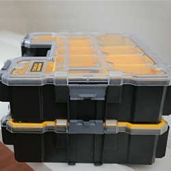 ORGANISEUR ETANCHE PROF 106mm 10 COMPARTIMENTS AMOVIBLES 45X36X10 cm