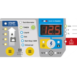 CHARGEUR DEMARREUR DE BATTERIE AUTOMATIQUE 12-24V STARTIUM 980E