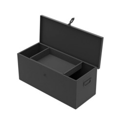 COFFRE DE CHANTIER AVEC PLATEAU 1000 X 480 X 365