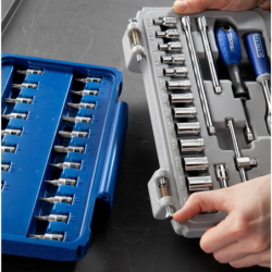 COFFRET DE DOUILLES 1/4 EXPERT (coffret 42 pcs)