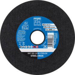 DISQUE A TRONCONNER 125x1.0 INOX SG PF
