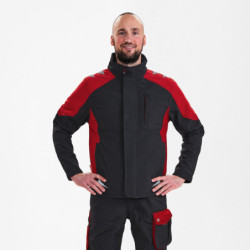 VESTE SOFTSHELL GALAXY 280GRS Gris/ Noir