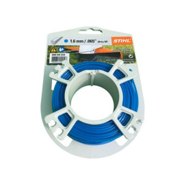 FIL DE COUPE ROND NYLON BLEU Ø1.6mm x 20m bobine