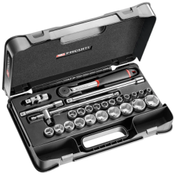 COFFRET DOUILLES 1/2 6 pans AVEC CLIQUET S.161-4P6PB