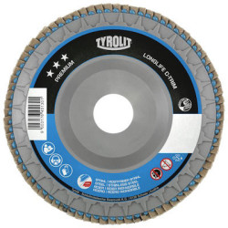 DISQUE A LAMELLES 125 G040 ACIER/INOX C-TRIM LONGLIFE PLAT PREMIUM***