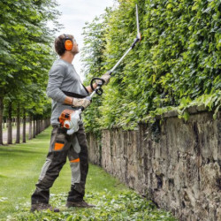 TAILLE-HAIES THERMIQUE SUR PERCHE HL 94C-E TETE PIVOT 145° LONG 600mm